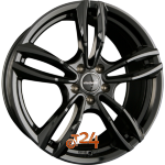 2DRV by WHEELWORLD WH29 Schwarz Glanz Lackiert (SW+) Einteilig 8.50 x 19 ET 35.00  5x112